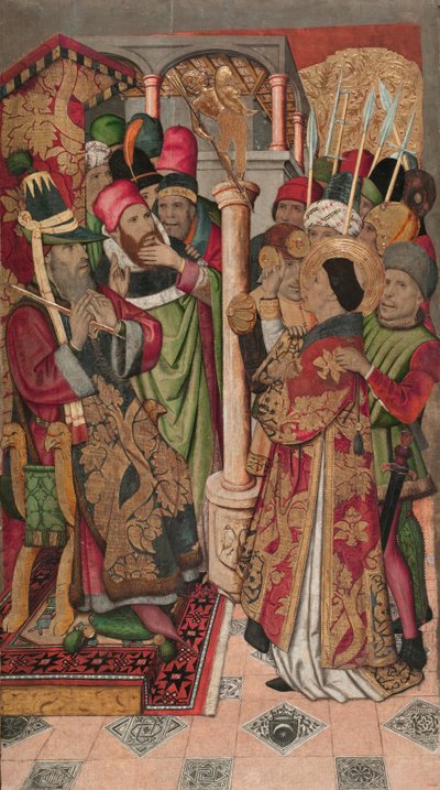 San Vincenzo davanti a Daciano da Jaume Huguet